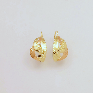 Zlaté náušnice 2,15g 585/1000
