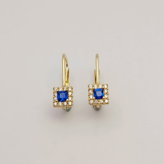 Zlaté náušnice 1,50g 585/1000