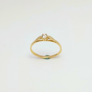 Zlatý prsten 1,15g 585/1000