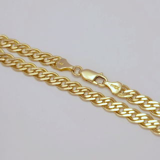 Zlatý náramek 10,60g, 21cm 585/1000